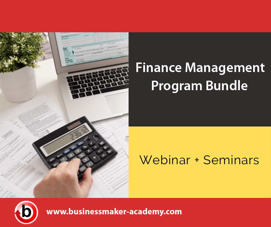 Finance Webinar Training Program Bundle by Businessmaker Academy Philippines