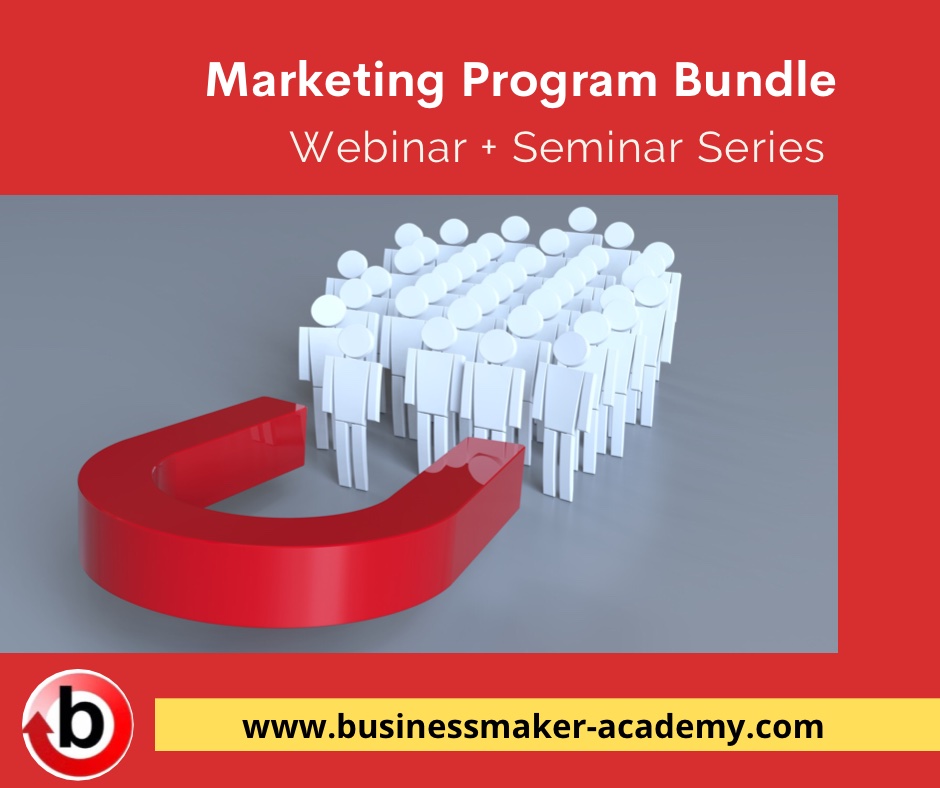 Digital Marketing Webinar and Seminar Training Program Bundle by Businessmaker Academy Philippines