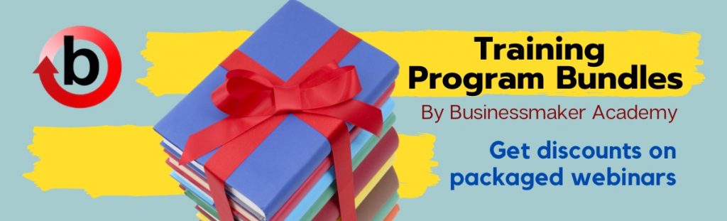 Training Program Bundle by Businessmaker Academy Philippines