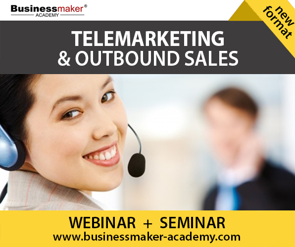 Telemarketing & Outbound Sales Training by Business Maker Academy