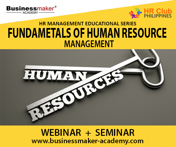 HR Management Fundamentals Course Training by Business Maker Academy, Inc.