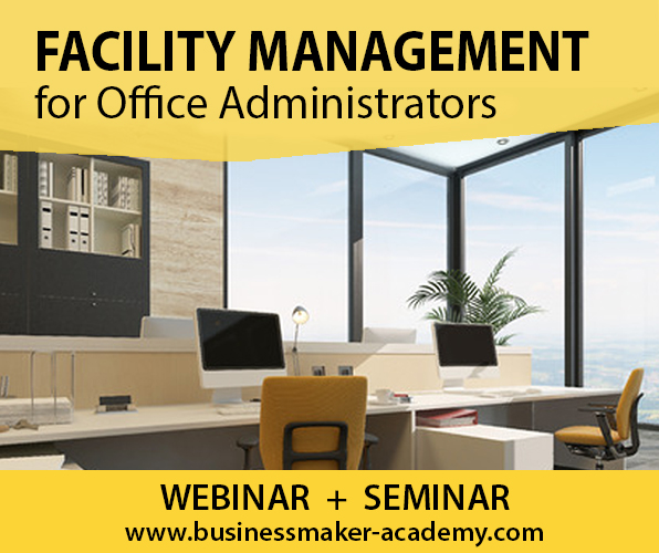 Office Facilities Management Training by Business Maker Academy, Inc.