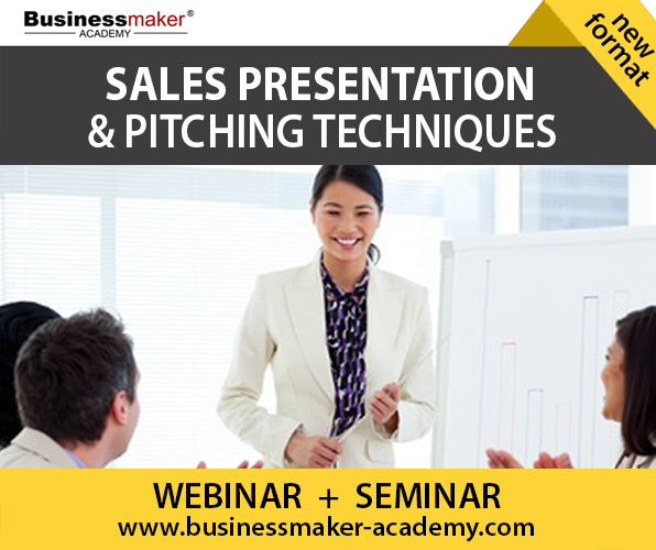 Sales Presentation Skills Training by Business Maker Academy, Inc.