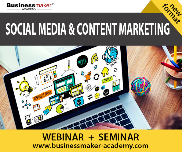 Social Media & Content Marketing Course by Businessmaker Academy