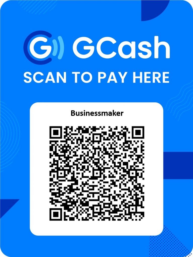 Business Maker Academy Gcash QR Code