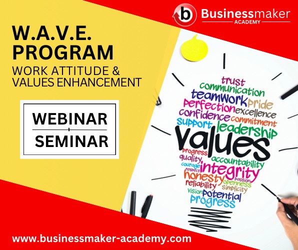 W.A.V.E. Program by Business Maker Academy & HR Club Philippines