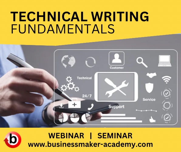 Technical Writing Fundamentals by Businessmaker Academy & HR Club Philippines